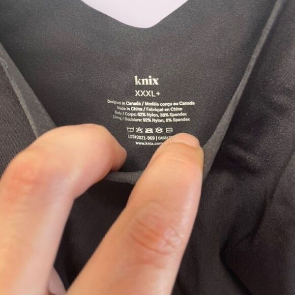 Knix shapewear Plus Size black XXXL - Picture 4 of 4
